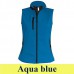 Kariban 404 LADIES' SOFTSHELL BODYWARMER aqua blue